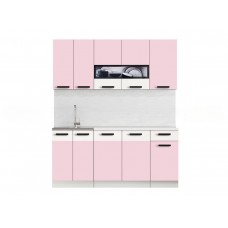 Готовый кухонный комплект РИО 1,8 м Розовый